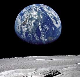 earth rising